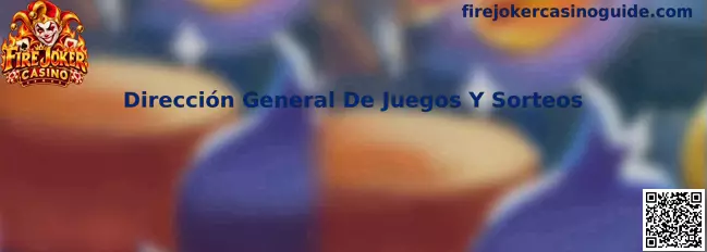 Información visual sobre la Dirección General de Juegos y Sorteos en México